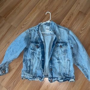Boyfriend jean jacket from garage.